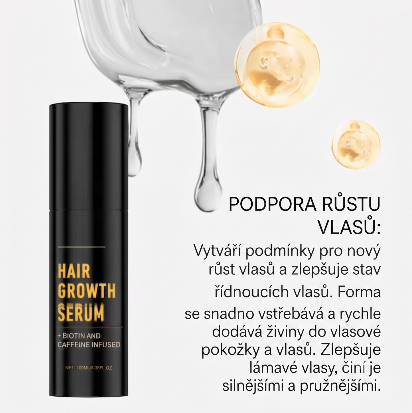 DermaHat™ - Sérum Pro Obnovu Růstu Vlasů